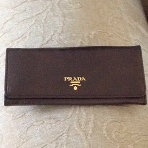 SOLD... Authentic Prada Wallet